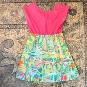 Lilly Pulitzer Pink and Multicolored Kids Dress